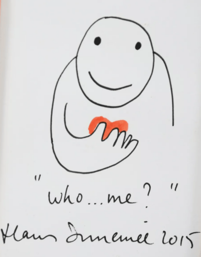 "who ... me?", 2015 | Zeichnung von Hans Innemee - Image 3