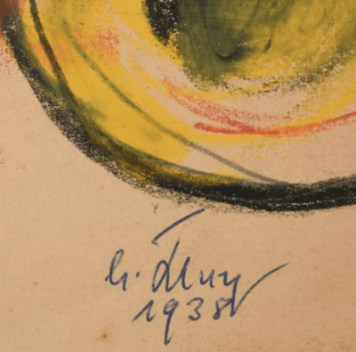 An der Theke, 1938 | Gemälde von Albert Kley | Geislingen - obrazek 5