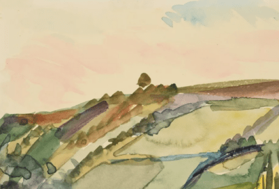 Landenbach Vorbachzimmern, Aquarell | Gemälde von Albert Kley | Geislingen - Image 7