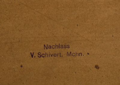 Landschaft mit Haus um 1920 | Gemälde von Viktor SCHIVERT, Nachlass - Image 10