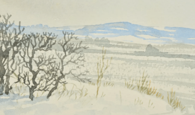 The Wold in Winter - Winterlandschaft | Aquarell von Alastair Paterson – Image 4