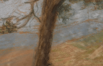 Landschaft, 1907 | Pastell von Ferdinand Zach - obrazek 8