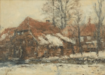 Grander Mühle (Sachsenwald) | Gemälde von Philipp Karl Seitz
