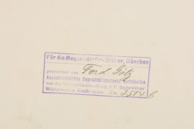 Märzenstaub | Federzeichnung/Entwurf von Ferdinand Götz, Meggendorfer Blätter - Image 7