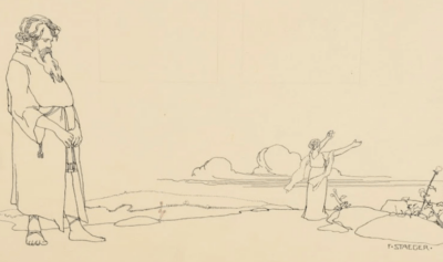 Darstellung | Federzeichnung von Ferdinand Staeger | Meggendorfer-Blätter - Image 8