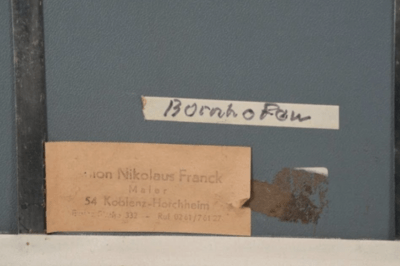 Borhnhofen, 1950 | Aquarell von Anton Nikolaus Frank – Bild 5