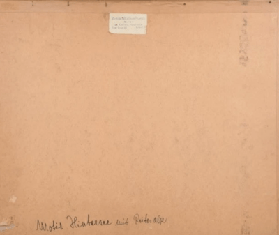 Ansicht Hintersee | Aquarell von Anton Nikolaus Frank – Bild 10