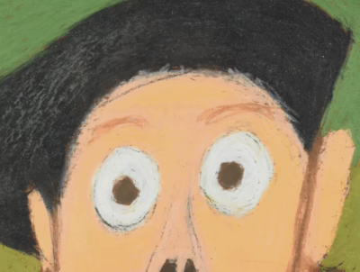 Portrait Richard Wagner | Pastellkreide, Gemälde von Uwe Paulsen (1940-2023) - Art Brut - Image 4