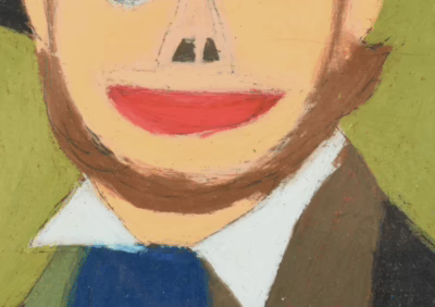 Portrait Richard Wagner | Pastellkreide, Gemälde von Uwe Paulsen (1940-2023) - Art Brut - Image 5