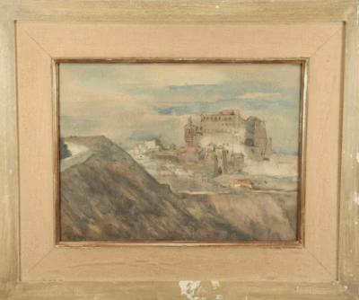 Alcazar datiert, 1948 | Aquarell von Walter Krebs - Image 2