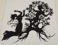 Märchen von Gerola Föhrenbach | Scheerenschnitt von Werner Hahmann, 1974 | 4 von 4