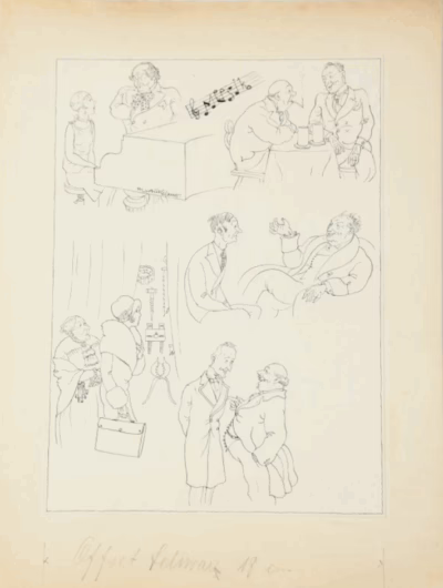 Musik | Zeichnung von Martin Claus | Meggendorfer-Blätter, München - Image 2