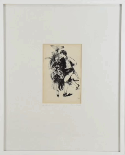 Der Bänderhut | Tuschezeichnung von Hanna Nagel - Image 4