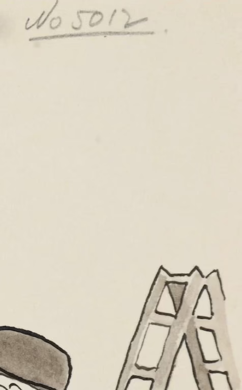 Zu Besuch | Federzeichnung von Eugen Feiks, Meggendorfer-Blätter (Kopie) - Gambar 9