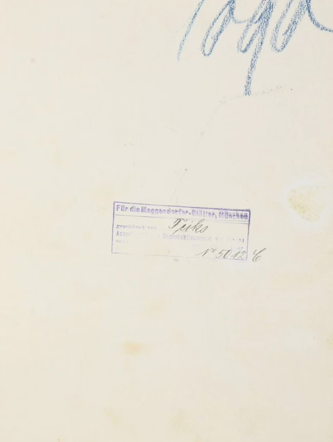 Zu Besuch | Federzeichnung von Eugen Feiks, Meggendorfer-Blätter (Kopie) - Gambar 6