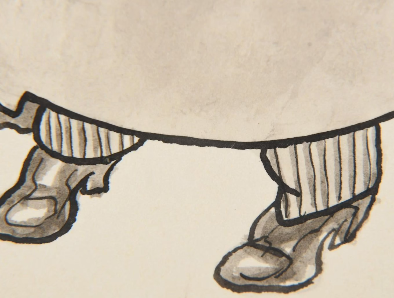 Zu Besuch | Federzeichnung von Eugen Feiks, Meggendorfer-Blätter (Kopie) - Gambar 3