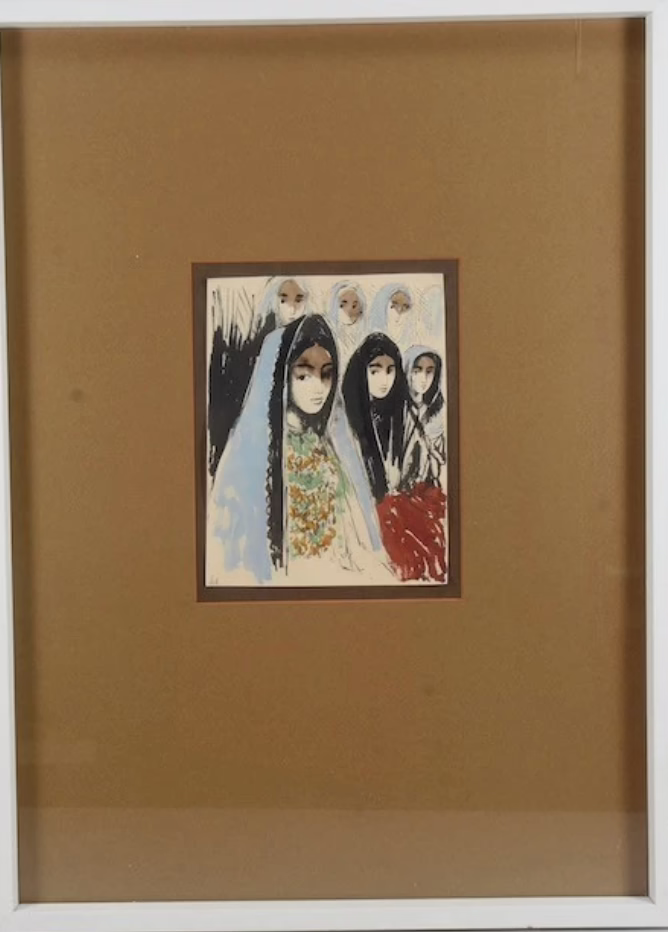 Mädchen mit Kopftuch | Tuschezeichnung von Hanna Nagel - Image 5