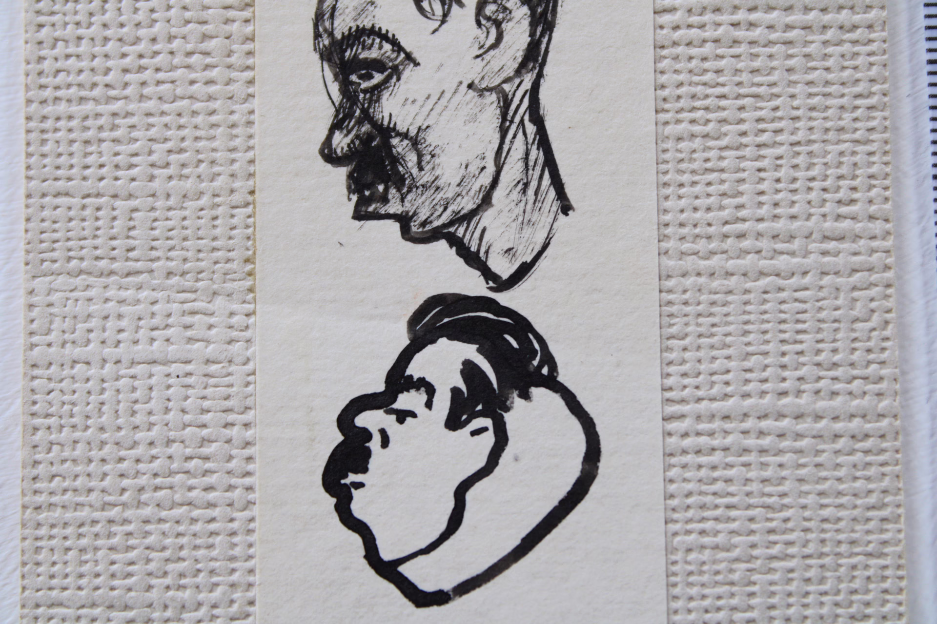 Drei Typen | Zeichnung/Studie | Gemälde von R. Fugger — изображение 5