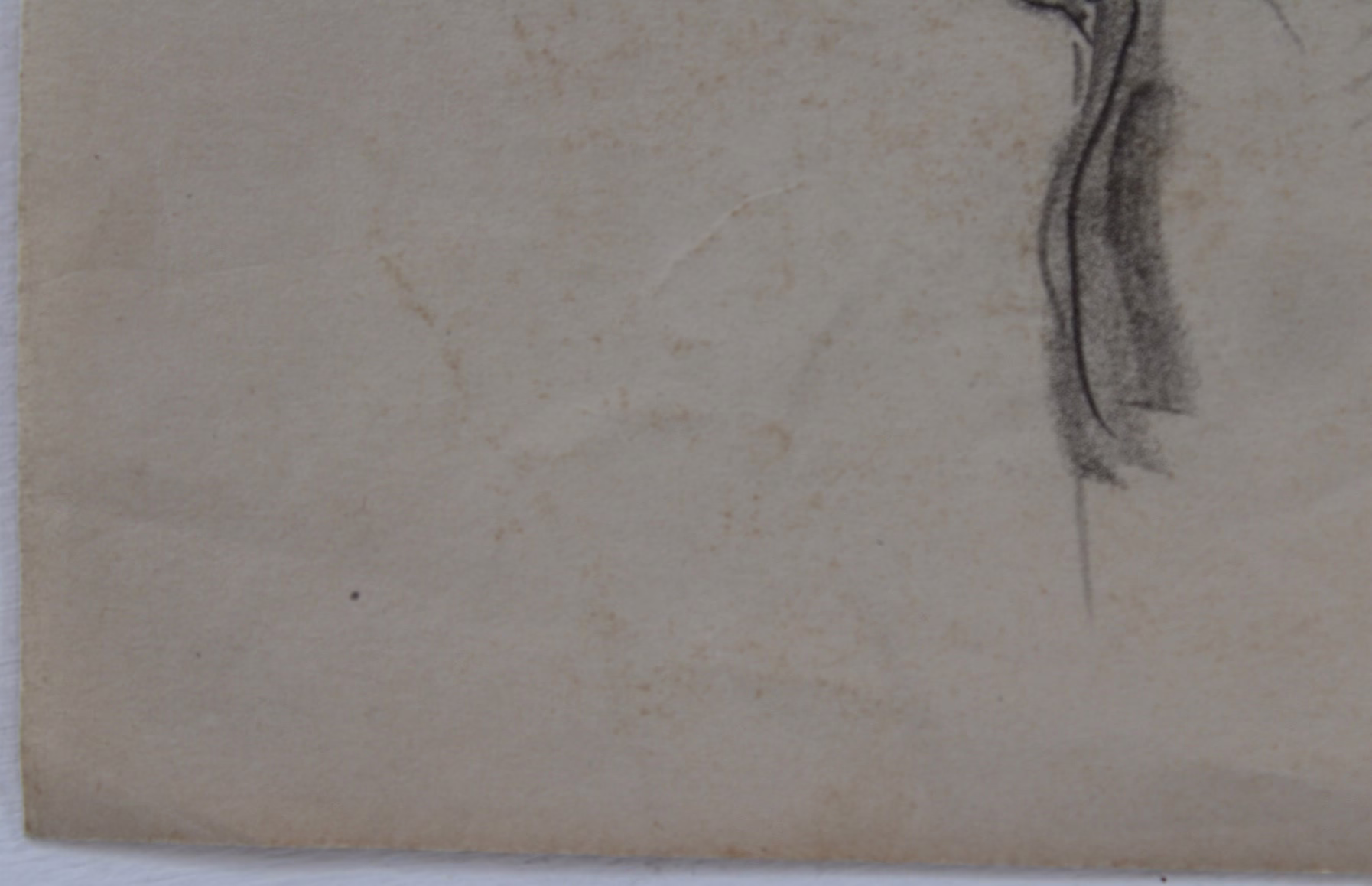 Männlicher Kopf, 1946 | Zeichnung/Studie | Gemälde von R. Fugger — изображение 6