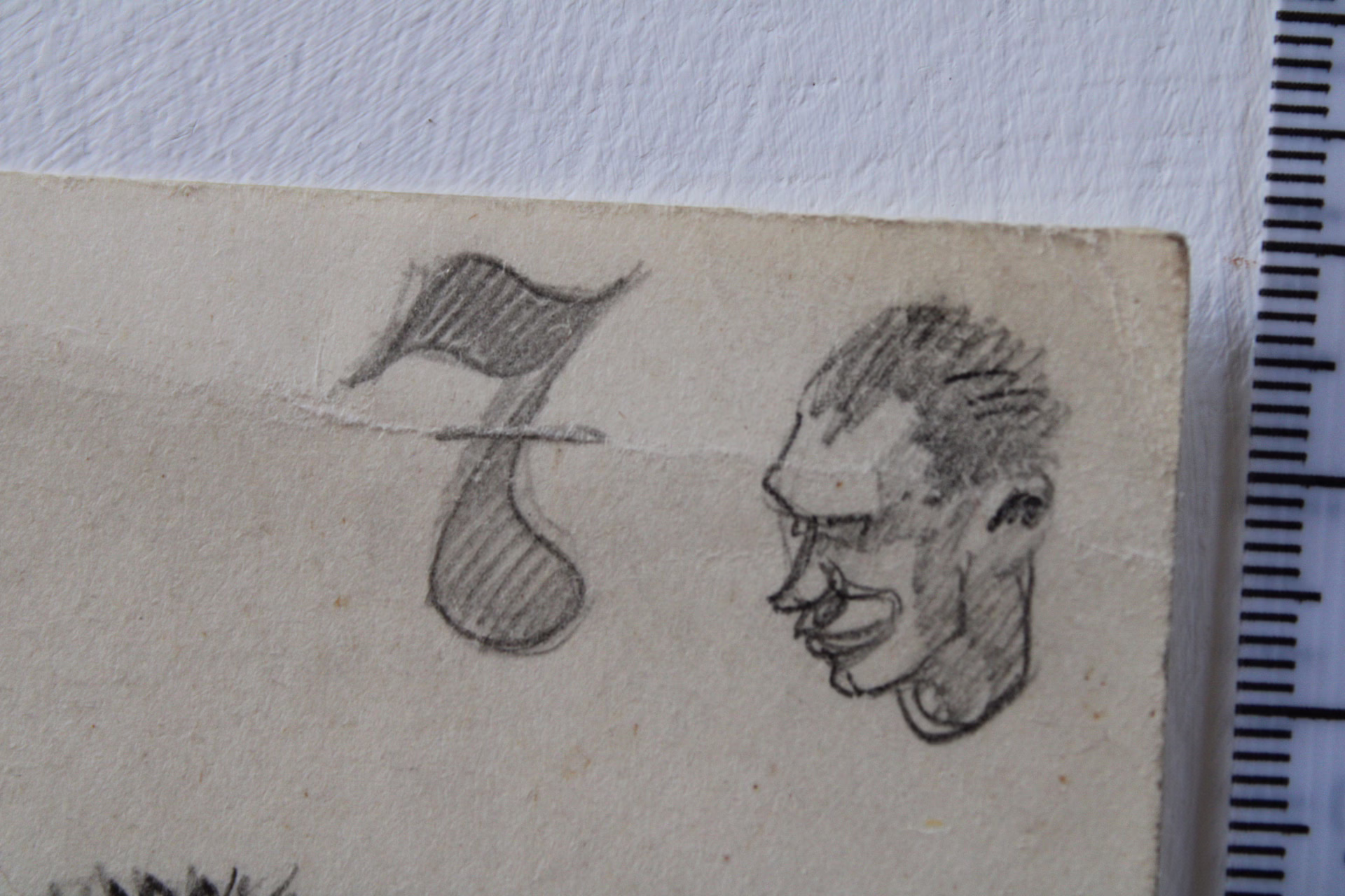 Studien Affe und Figur | Zeichnung | Gemälde von R. Fugger - Bild 3