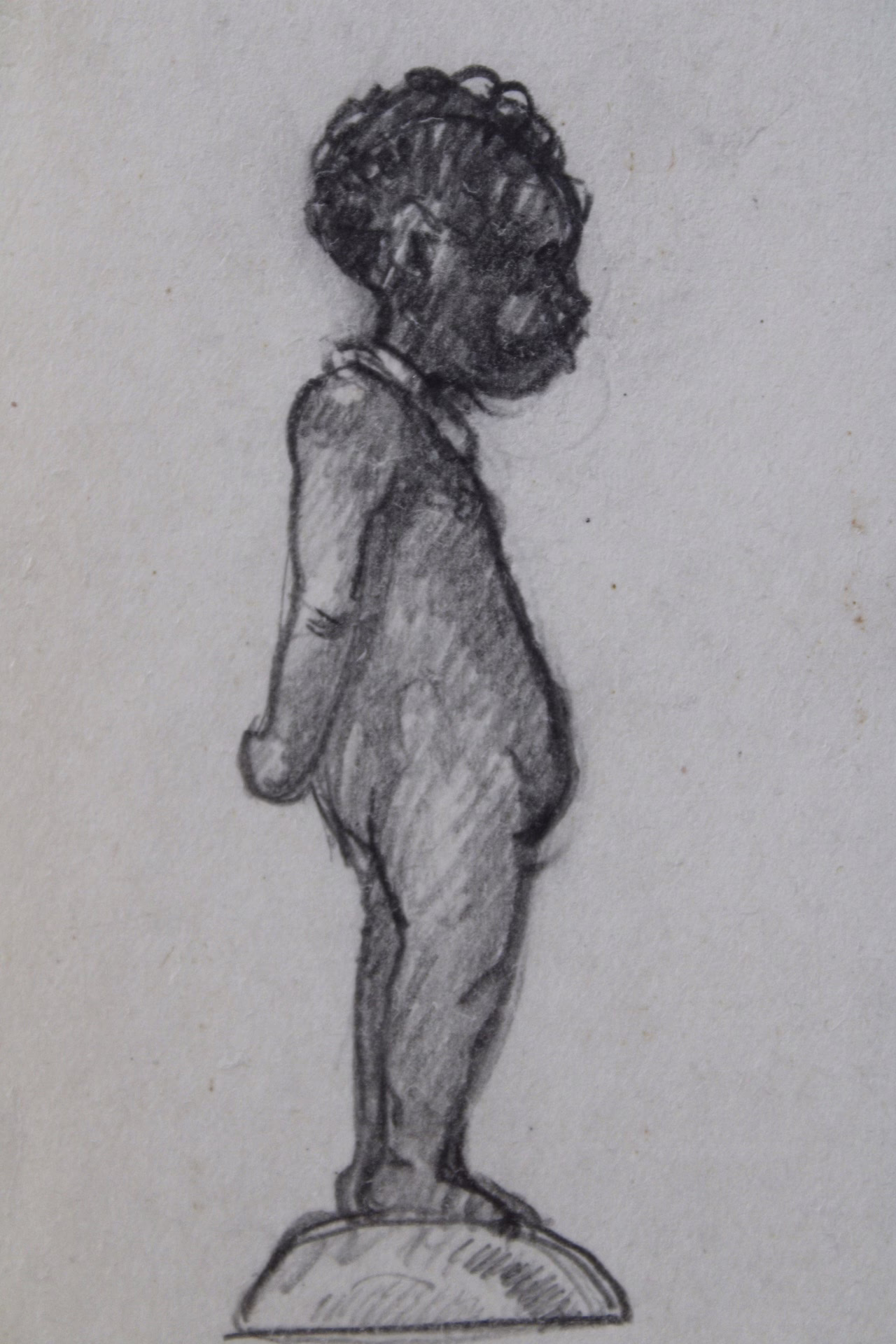 Studien Affe und Figur | Zeichnung | Gemälde von R. Fugger - Bild 5