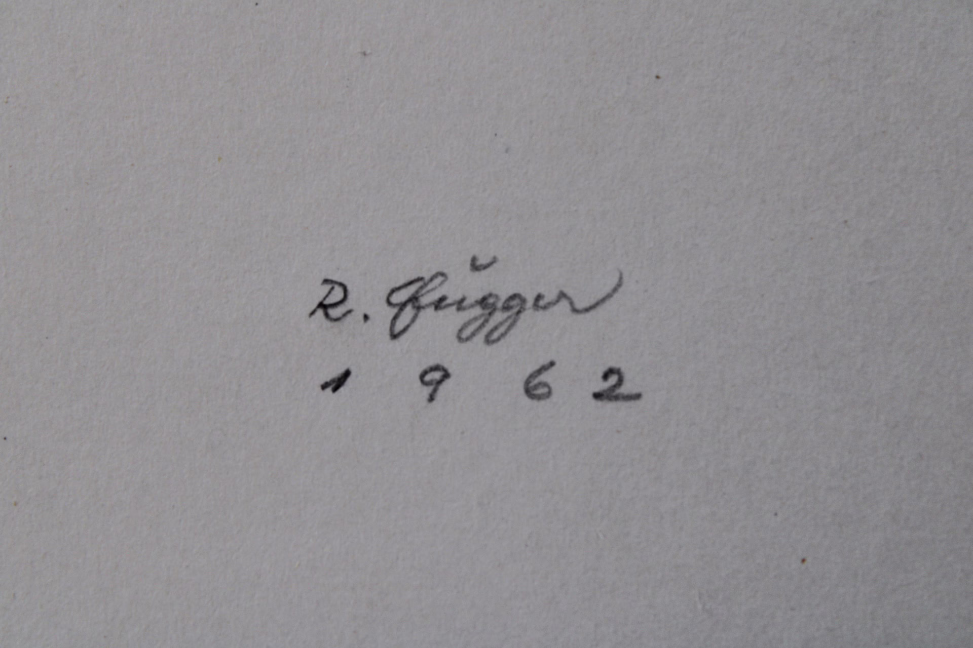 Studien Affe und Figur | Zeichnung | Gemälde von R. Fugger - Bild 11