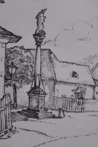 Denkmal | Zeichnung | Gemälde von R. Fugger