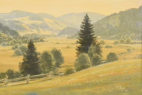 Schwarzwald, 1949 | Gemälde von Otto Kast