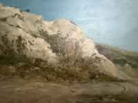 Ansicht Felsen | Gemälde von Theodor Her (attr.) [AST]