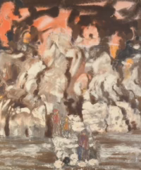 Lions Head Gebirge, 1963 | Gemälde  von Osvald Timmas