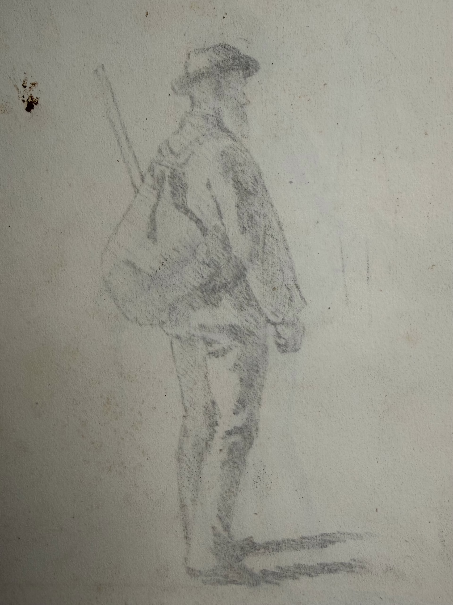 Wanderer | Zeichnung von Theodor Her (zugeschrieben; nicht signiert) - Image 5