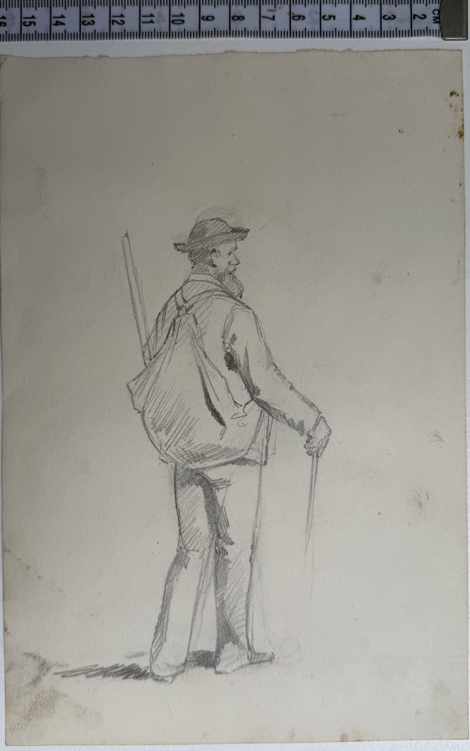 Wanderer | Zeichnung von Theodor Her (zugeschrieben; nicht signiert) - Image 7