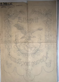 Zeichen-Entwurf von Carl Neff Biberbach [1]