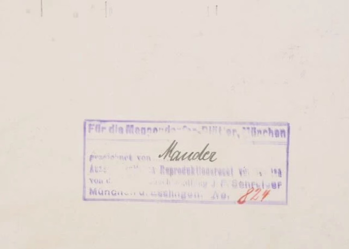 Der Streich | Federzeichnung von Josef Mauder | Meggendorfer-Blätter - Imagen 7