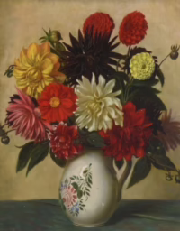 Blumenstillleben, 1931 | Gemälde von Camill Macklot